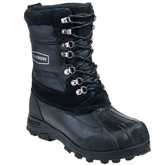 LaCrosse Men\'s Black Waterproof 11\
